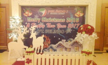 dekorasi natal di kantor