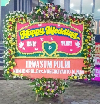 Papan Bunga Segar Full