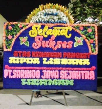 Papan bunga Medan standar